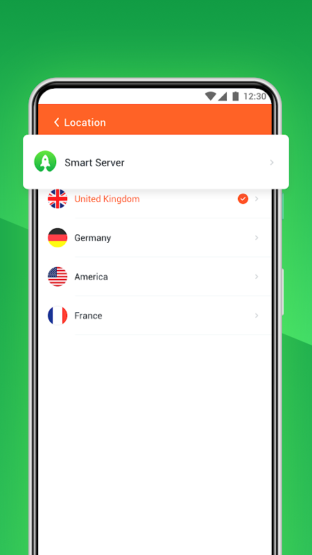 Power VPN - Fast & Free Hotspot Proxy Screenshot 2