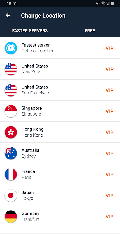 VPN - Unlimited Fast VPN Proxy Screenshot 3