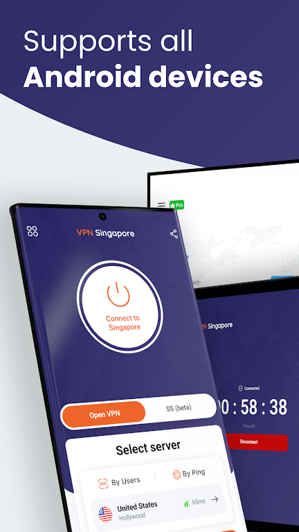 VPN Singapore Screenshot 4