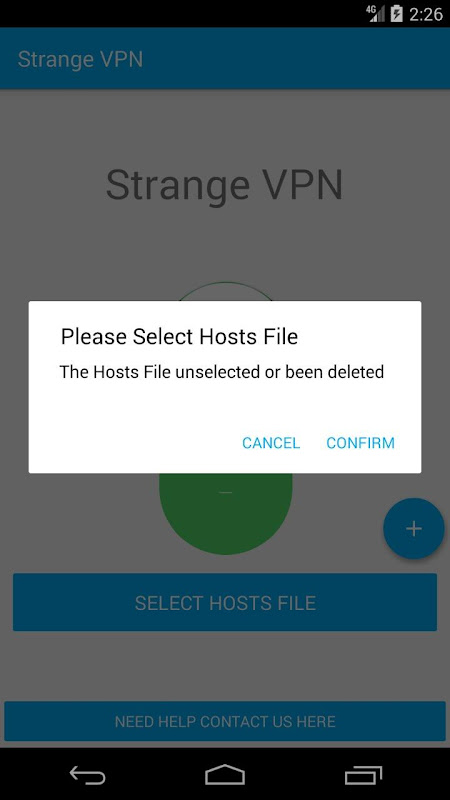 Strange VPN Host App - Host Ch Screenshot 3