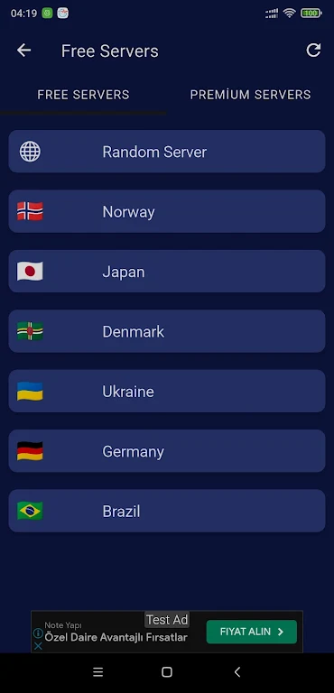Pia Vpn Free Fast Secured Vpn Screenshot 2