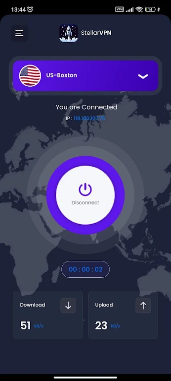 StellarVPN Screenshot 1