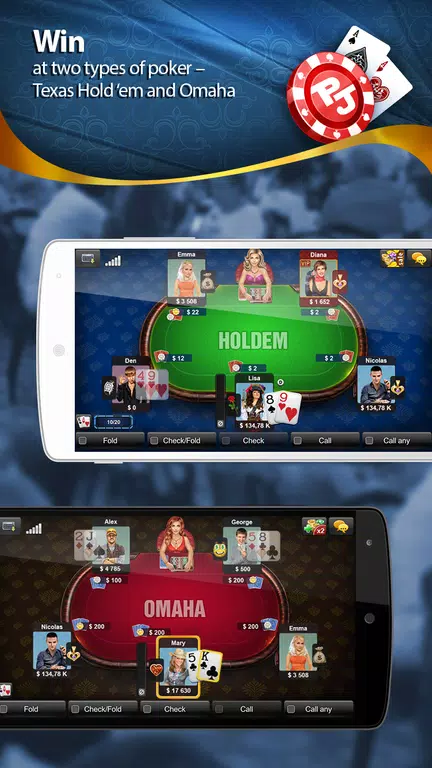 Poker Jet: Texas Holdem and Omaha Screenshot 3