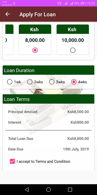 Loans Chap Chap Screenshot 3