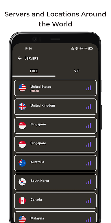 USA VPN - Fast ProxyVPN Screenshot 1
