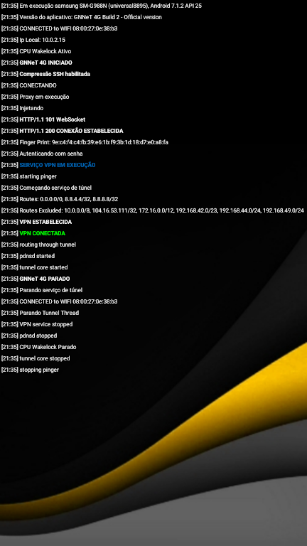 GNNET VPN Screenshot 2