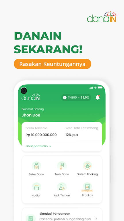Danain - P2P Lending Beragunan Screenshot 4