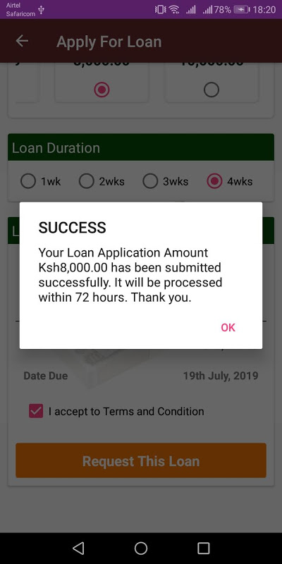 Loans Chap Chap Screenshot 1