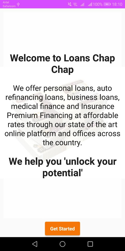 Loans Chap Chap Screenshot 2