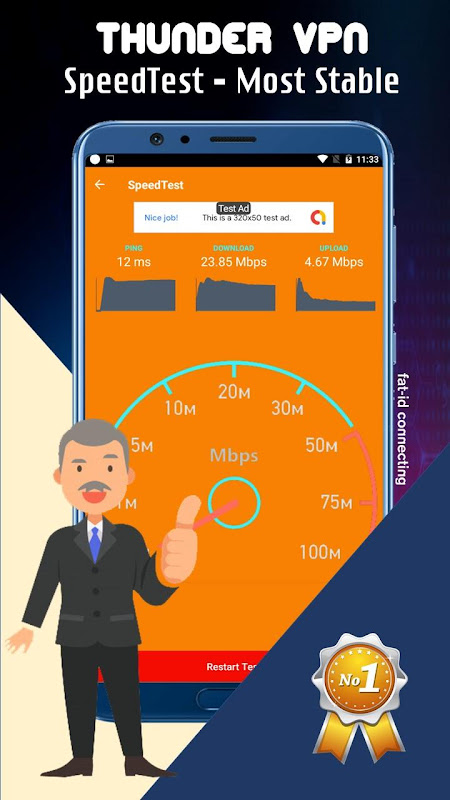 Thunder VPN Lite - The Best VPN for Android Screenshot 3
