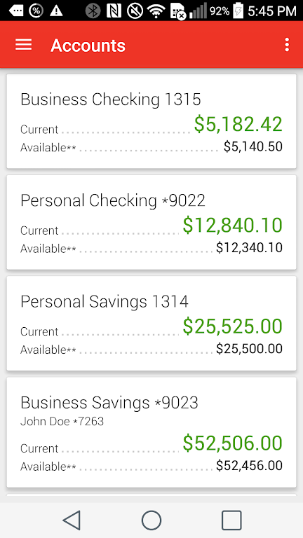 Novation Credit Union Screenshot 1