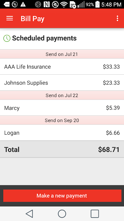 Novation Credit Union Screenshot 4
