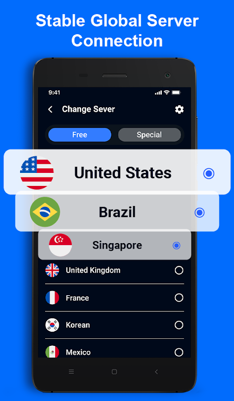VPN Proxy Master for Privacy & Security Screenshot 2