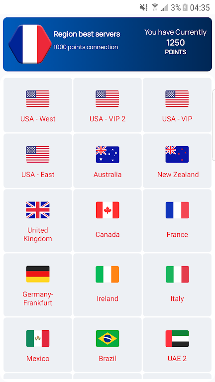France VPN Fast & Secure Proxy Screenshot 3