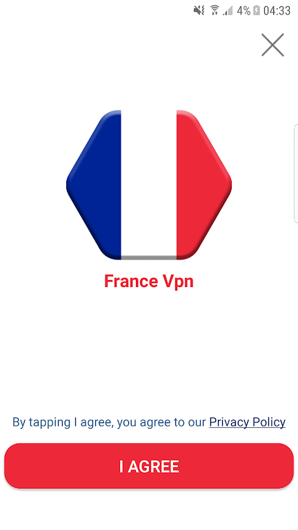 France VPN Fast & Secure Proxy Screenshot 1