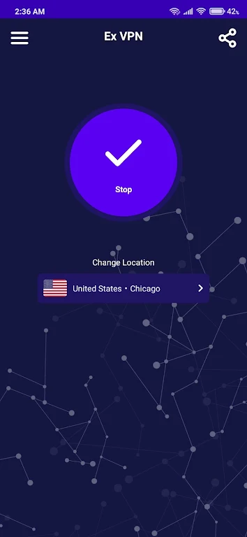 Ex VPN - Fast VPN Screenshot 2