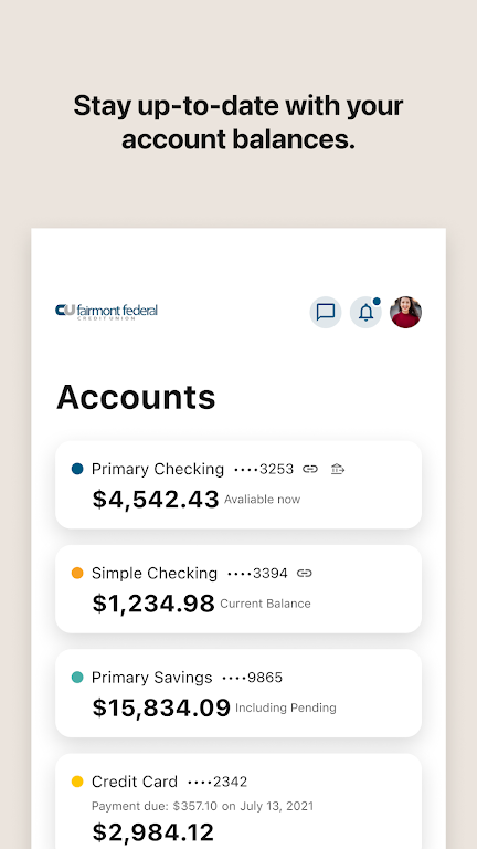 Fairmont Federal Credit Union Screenshot 3