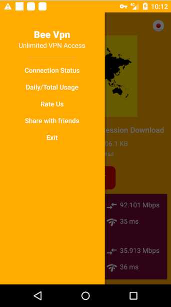 Bee VPN : Unlimited & High Speed VPN Server Screenshot 4