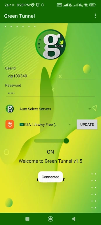 Green Tunnel VPN Screenshot 3