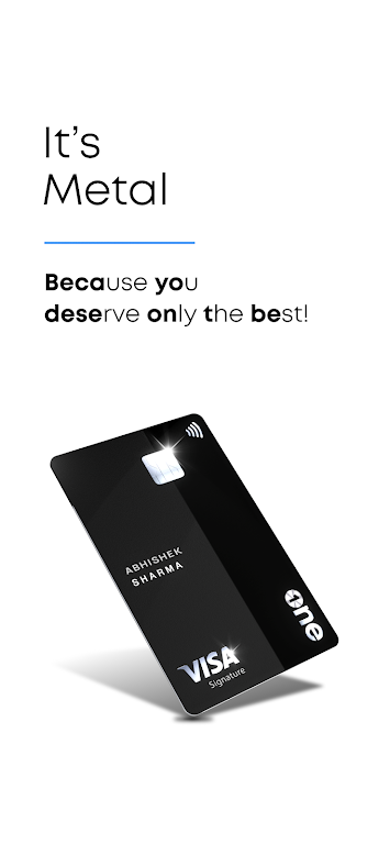 OneCard: Metal Credit Card Screenshot 2