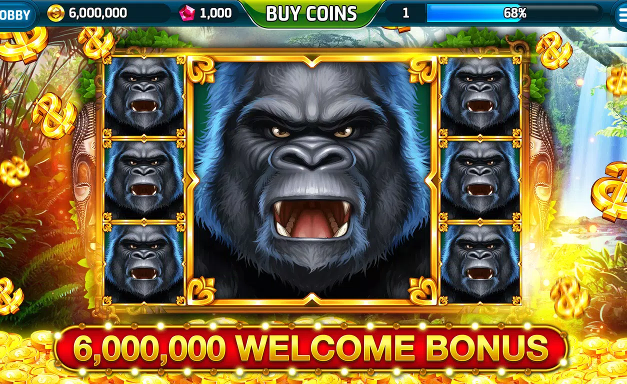 Ape Slots: Vegas Casino Deluxe Screenshot 1