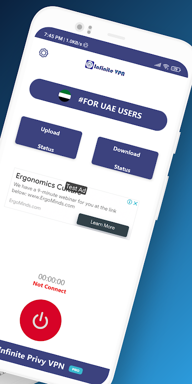 Infinite Privy VPN | Free Unlimited VPN Screenshot 2