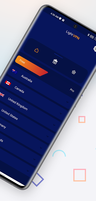 Light VPN - Unblock VPN Screenshot 2