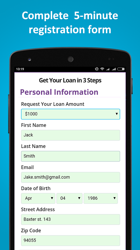 Cash Advance. Payday loans online Screenshot 1