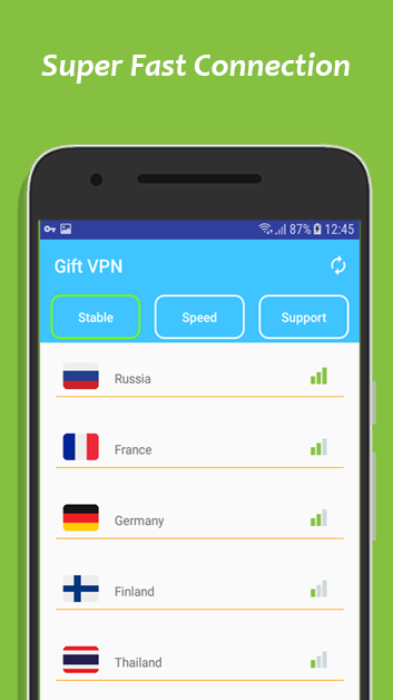 GIFT VPN - Unlimited VPN Screenshot 2