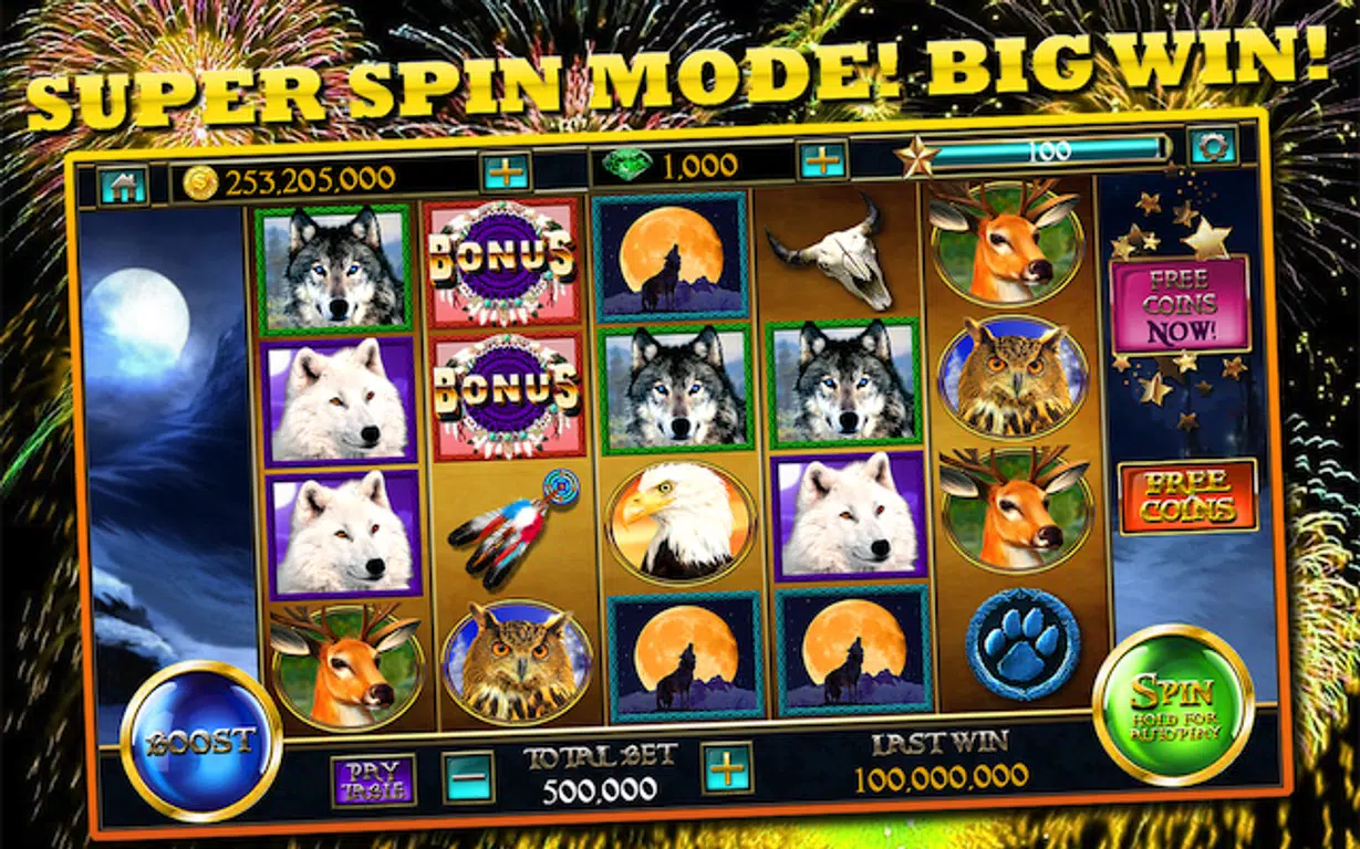 Slots™ Wolf Free Slots Casino: Slot Machines Games Screenshot 3