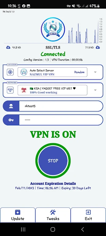 NAZMUL VIP VPN Screenshot 4