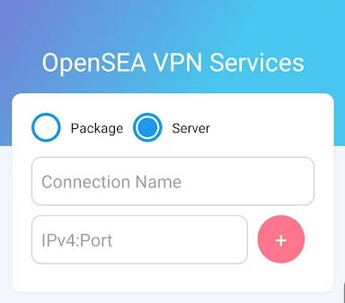 OpenSeas VPN Manager Screenshot 2