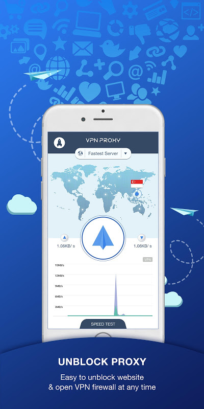 VPN Private Internet Access Unlimited - IP Changer Screenshot 1