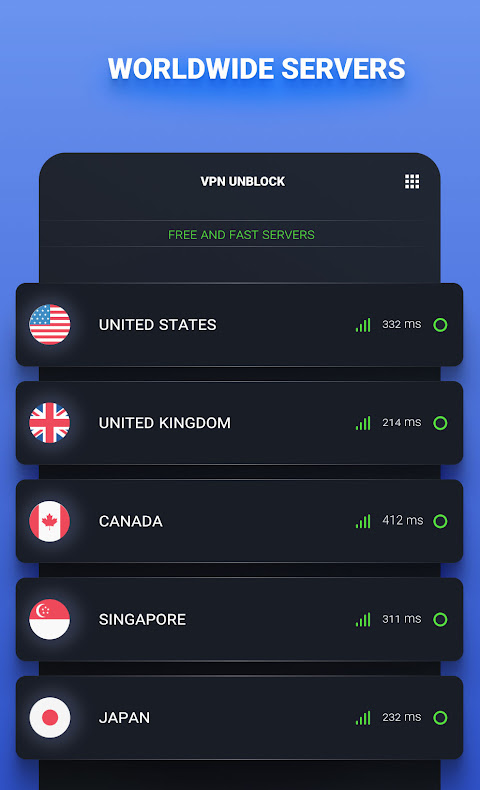 Super VPN : VPN PROXY MASTER Screenshot 1