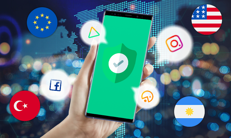 Super VPN Hotspot free unlimited vpn proxy master Screenshot 1