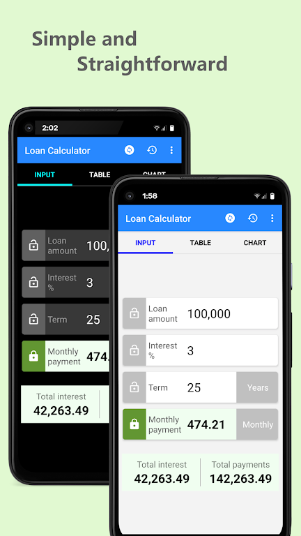 Mortgage Loan AJ Calculator Screenshot 1