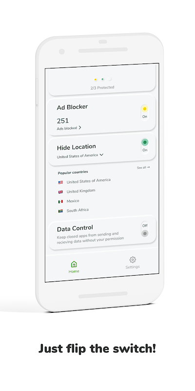 Incognito VPN - Fast VPN & Ad Blocker for Android Screenshot 3