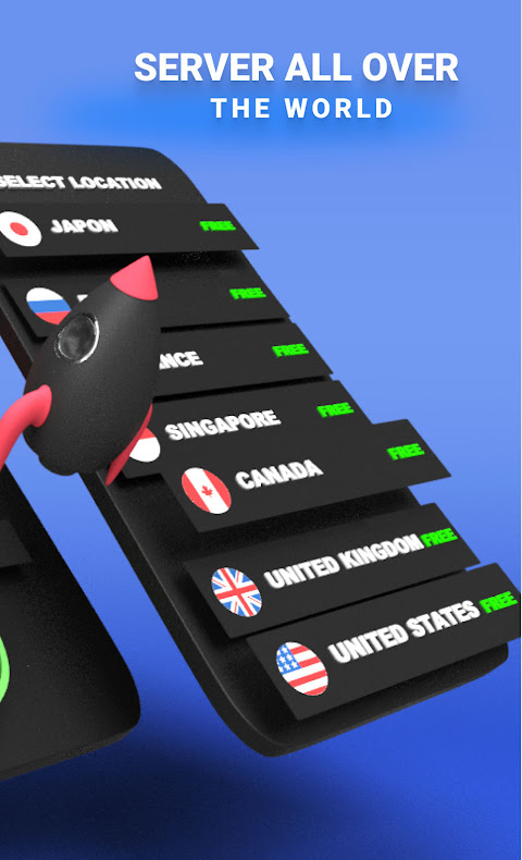 Super VPN : VPN PROXY MASTER Screenshot 4