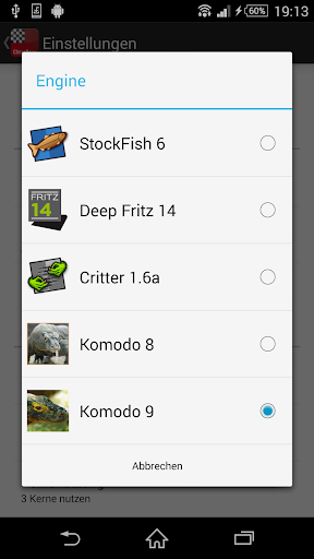 Komodo 9 Chess Engine Screenshot 1