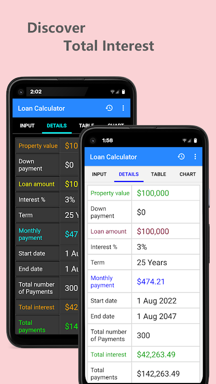 Mortgage Loan AJ Calculator Screenshot 3