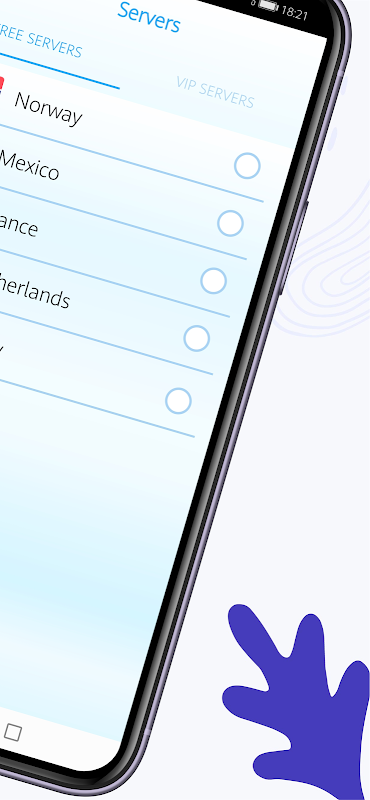 Sade VPN Free - super vpn client, fastest server Screenshot 3