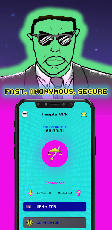 Temple VPN Screenshot 1