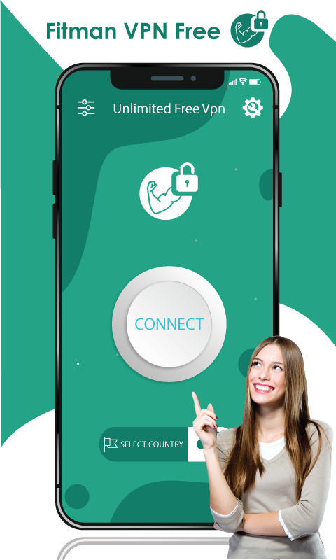 Fitman Super VPN Unlimited Hotspot-Unblock Proxy Screenshot 3