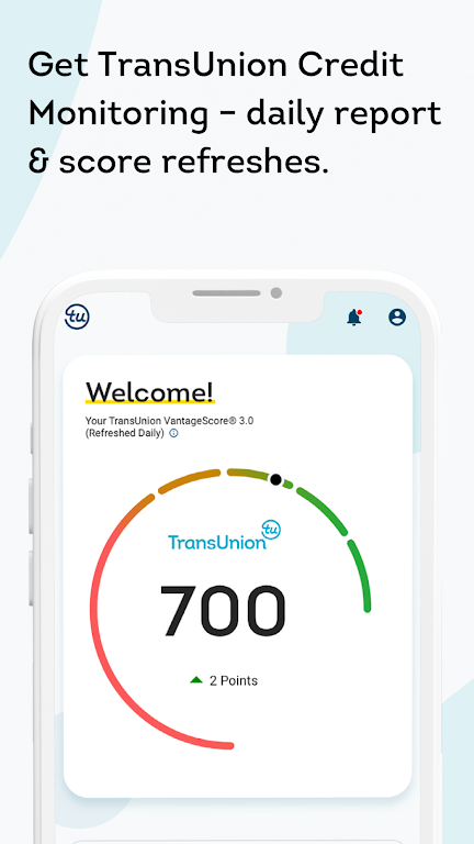 TransUnion: Credit Monitoring Screenshot 2
