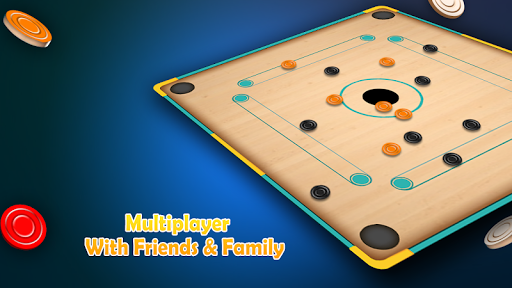 Real Carrom Club 3D Screenshot 1