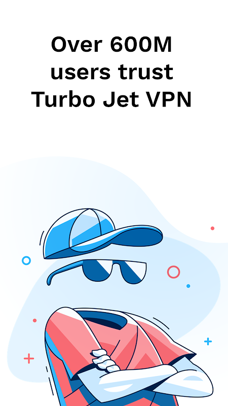 Turbo Jet VPN - Secure Privacy & WIFI Proxy Screenshot 1