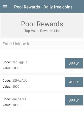 Pool Rewards - Daily Free Coins Screenshot 3