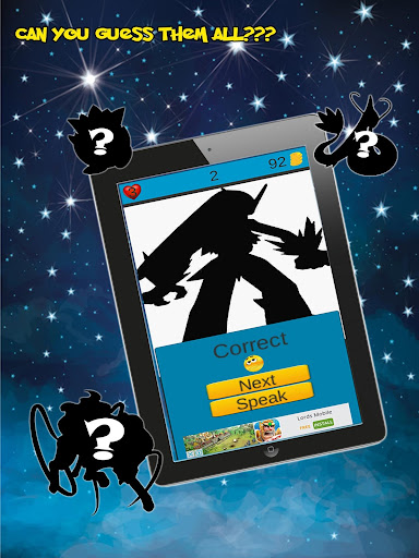 Guess The Pokemon Quiz Screenshot 1