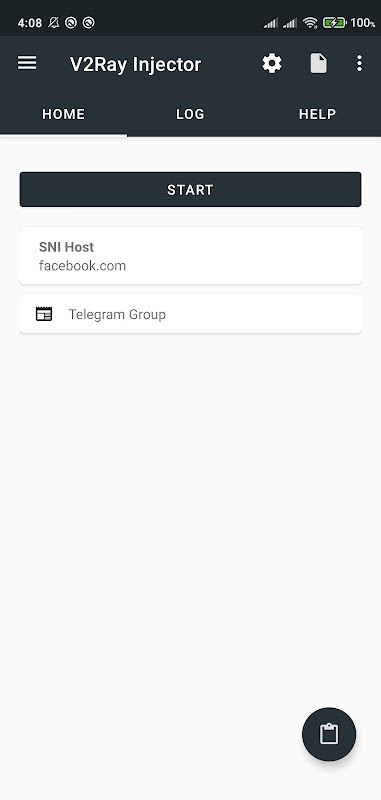 V2Ray Injector - Free V2Ray Client/Tunnel VPN Screenshot 4