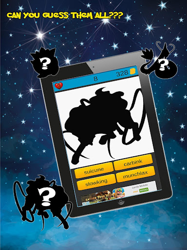 Guess The Pokemon Quiz Screenshot 3